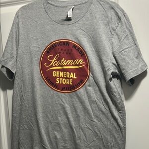 Bella Canvas Gray and Red Short Sleeve Tees